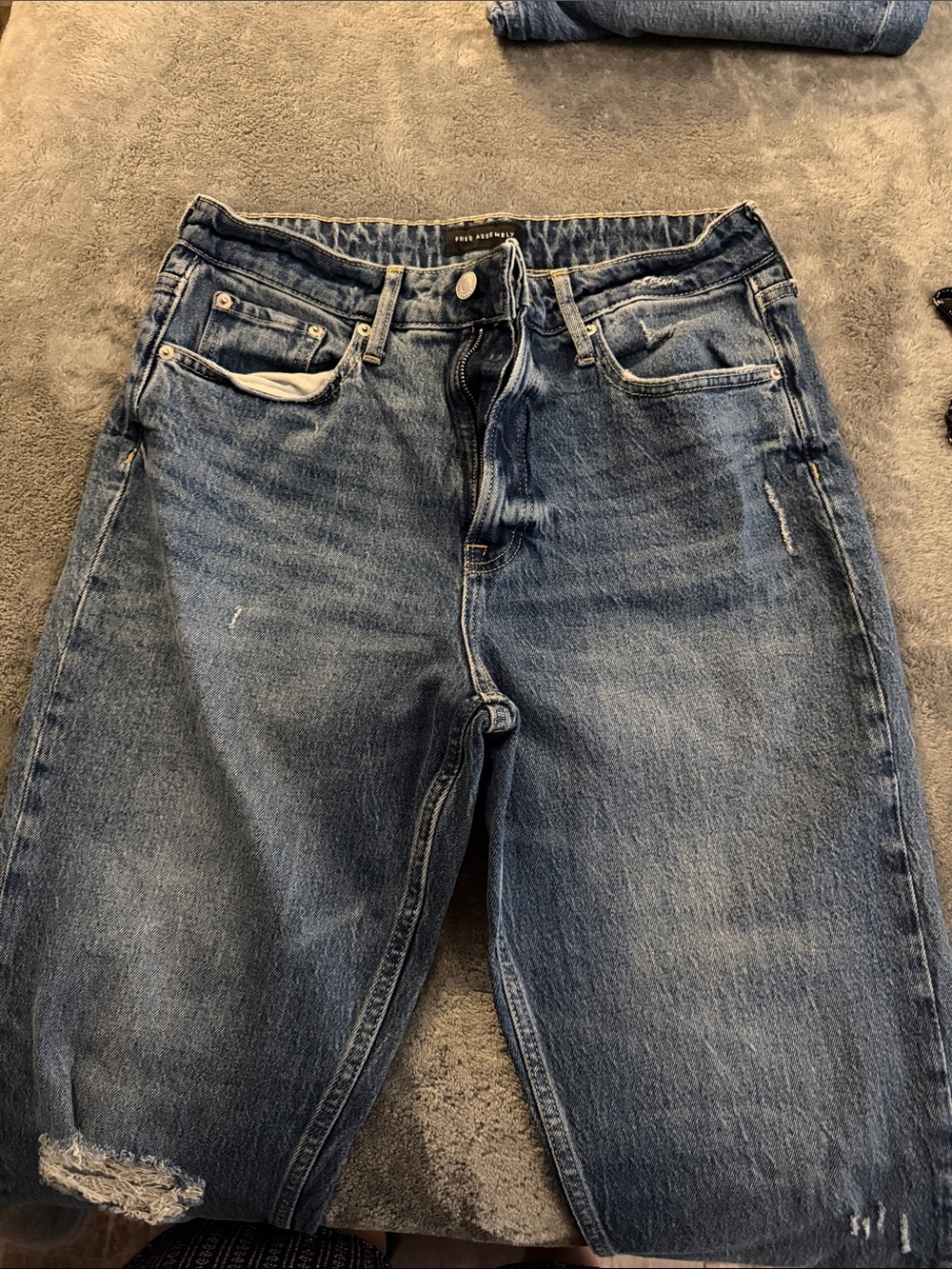 Free assembly women’s Blue Denim Jeans size 10